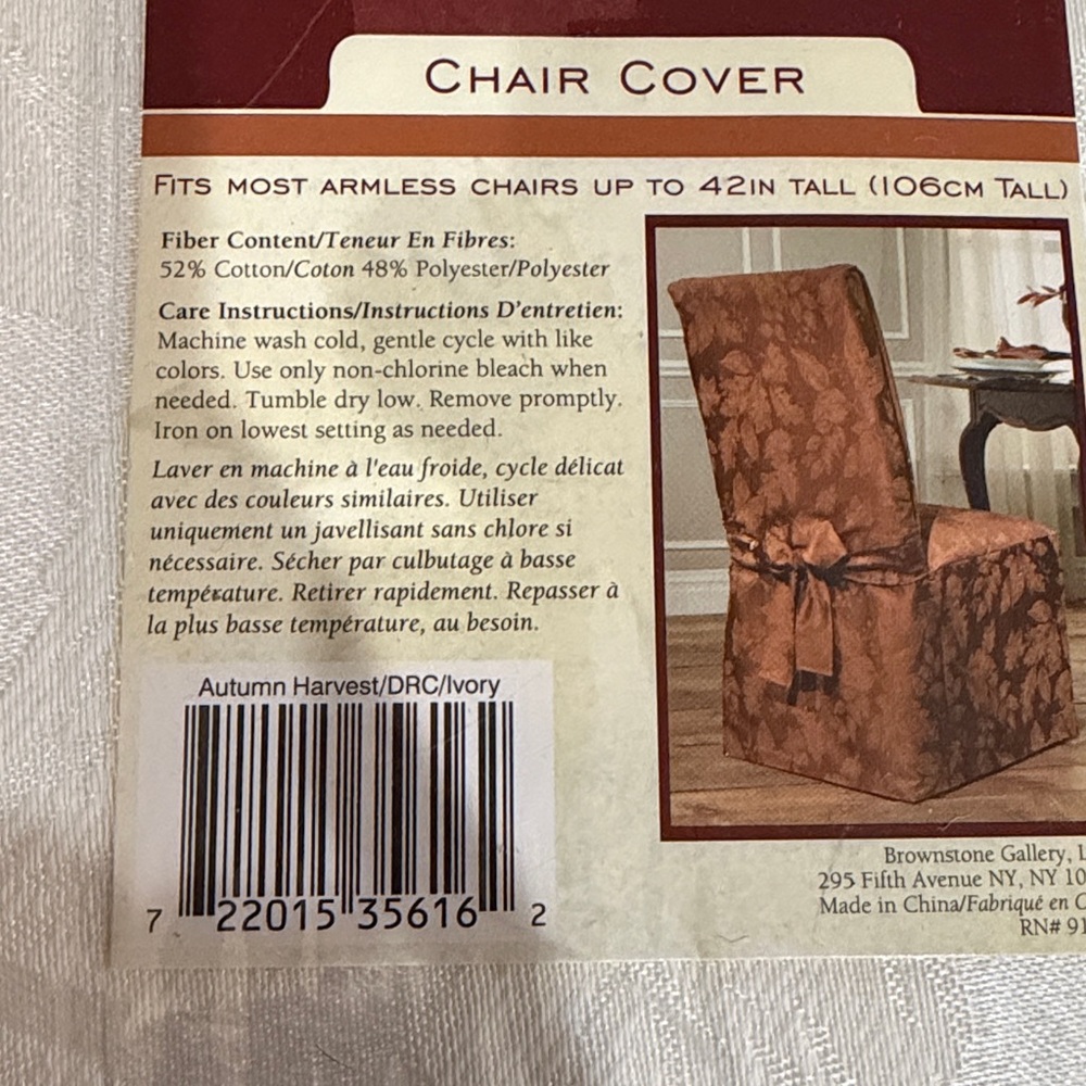 White Chair Covers (6) - Picture 5 of 5